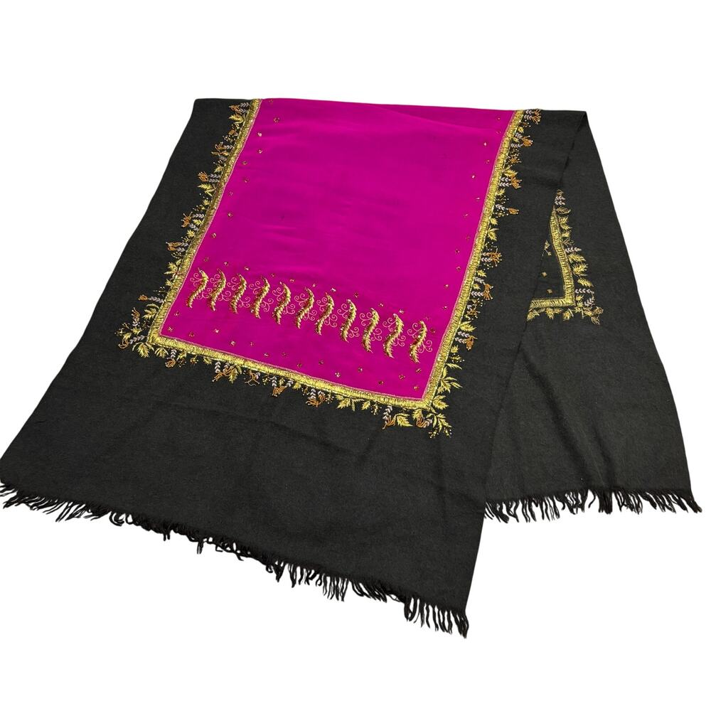 Dries Van Noten Colorblock Sequin Embellished Sil… - image 1